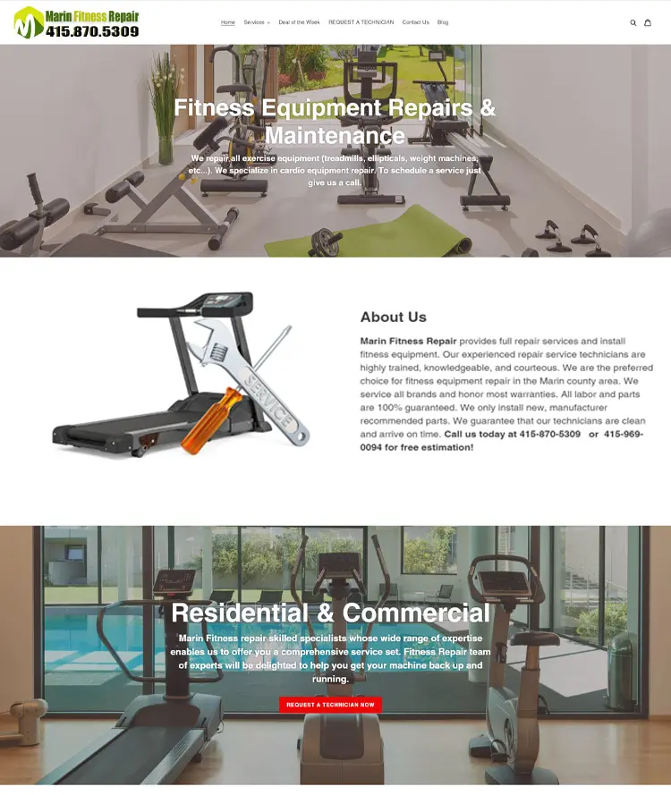 Marin Fitness Repair