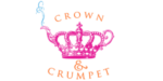 Crown and Crumpet Logo - A regal teacup and crown emblem